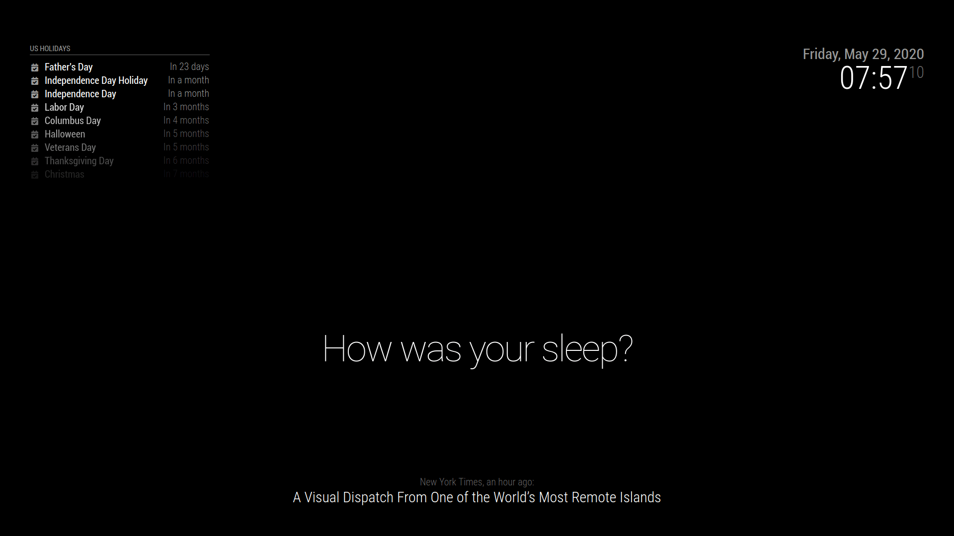 How to Make a Magic Mirror with Raspberry Pi SparkFun Learn