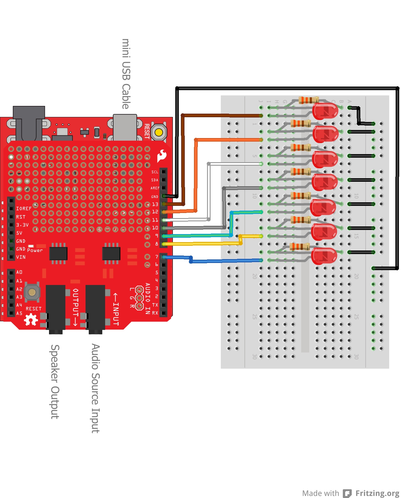 Spectrum Shield Hookup Guide - SparkFun Learn