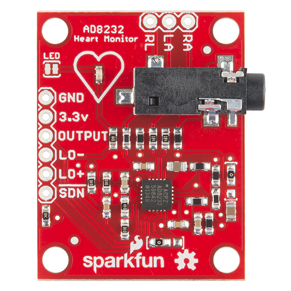 GitHub sparkfun/AD8232_Heart_Rate_Monitor AD8232 Heart Rate Monitor