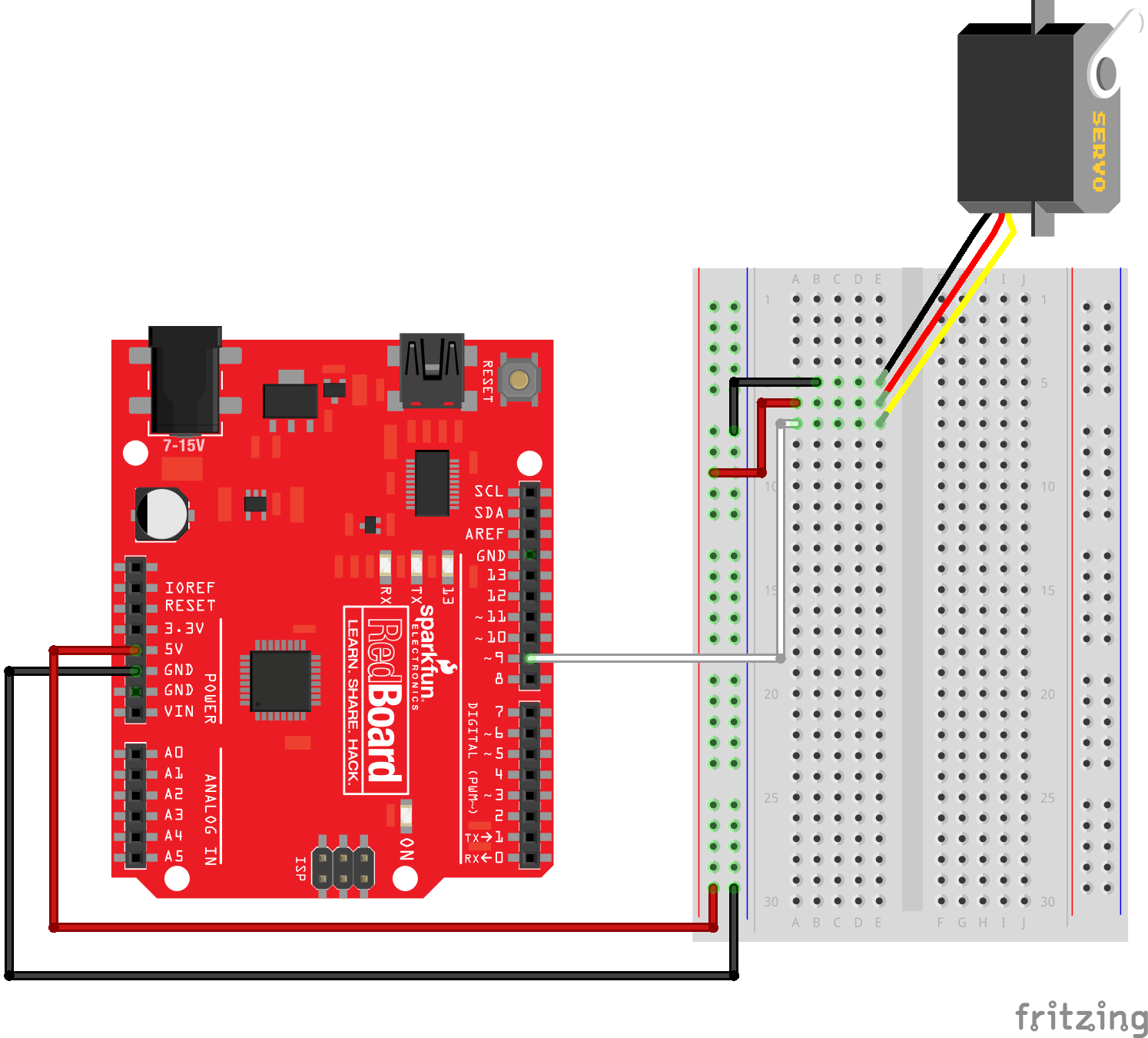 Experiment 8 Driving a Servo Motor HackerSpaceTech