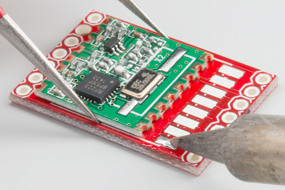 How to Solder Castellated Mounting Holes SparkFun Learn