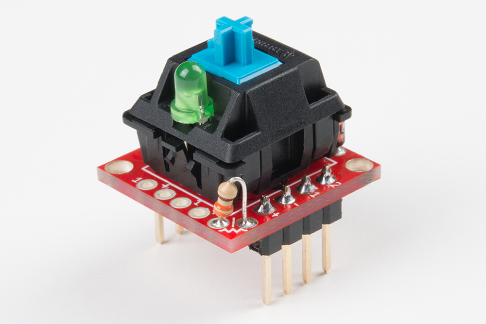 Cherry MX Switch Breakout Hookup Guide SparkFun Learn