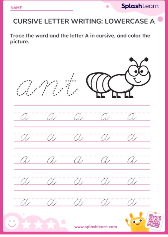 Cursive Writing Worksheets - Free & Printable | SplashLearn
