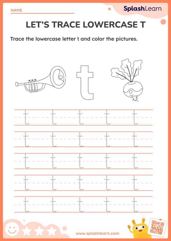 Letter Tracing T Worksheets - Free & Printable | SplashLearn
