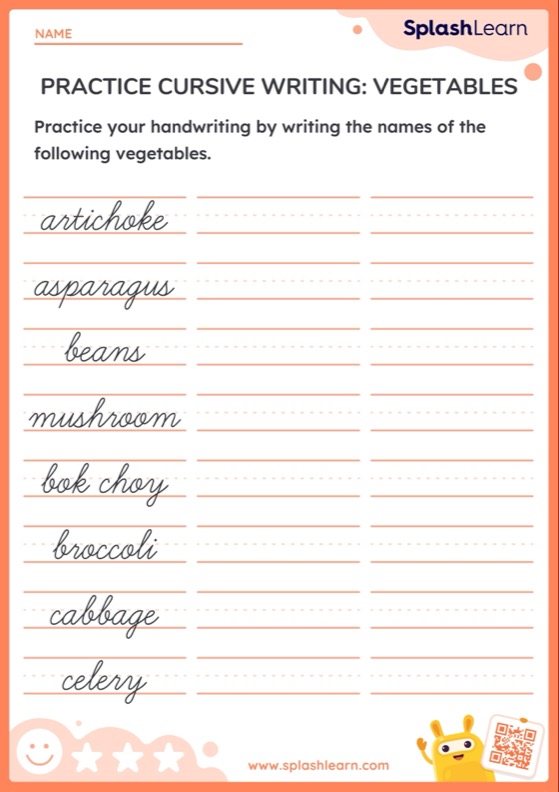 5th Grade ELA: Handwriting Worksheets - Free & Printable | SplashLearn