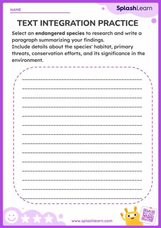 5th Grade ELA Writing Worksheets Free & Printable SplashLearn