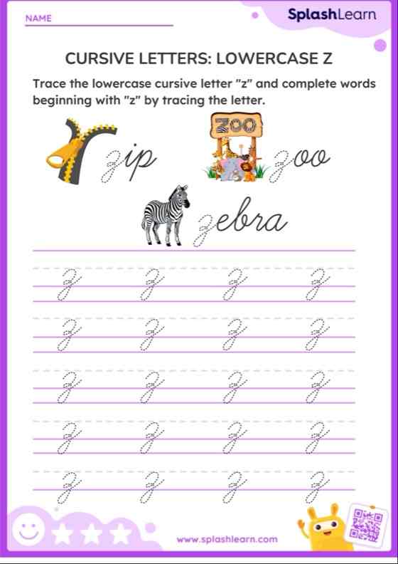 How To Write Z In Cursive Lowercase - Infoupdate.org