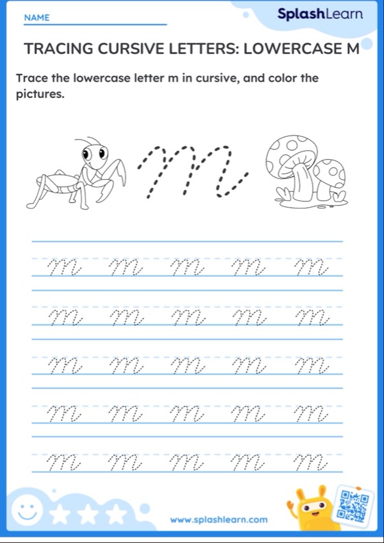 Cursive Alphabet Worksheets - Free Printable | SplashLearn