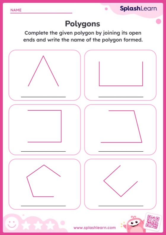 Polygons Worksheets Free & Printable SplashLearn Polygons Worksheets Free & Printable SplashLearn