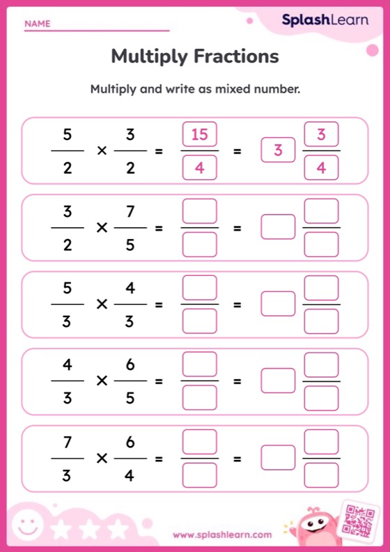 Fractions - Grade 4 Math Learning Resources | Page 7