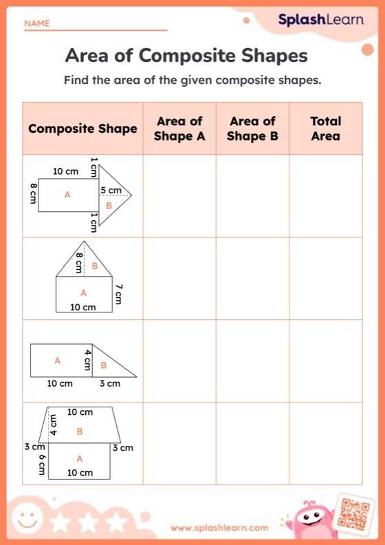 Area Worksheets - Free Printable | SplashLearn