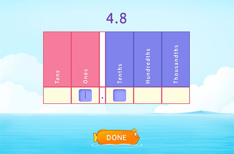Decimal Place Value Games for Kids - Fun Math Games | SplashLearn