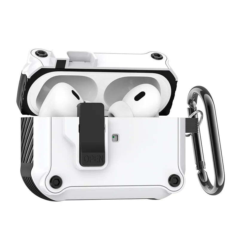 Locking AirPods Case Prevent Loss with SecureSnap Technology banma03
