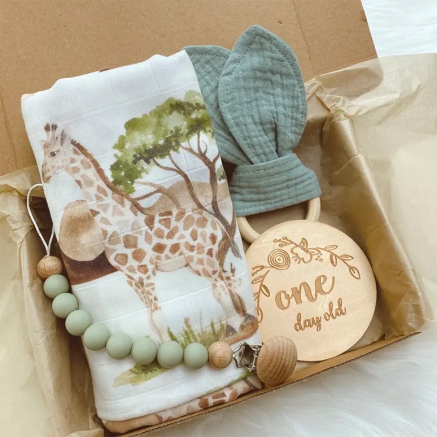 The Nina and Frankie Boho Baby Gift Set Collection AZM Global
