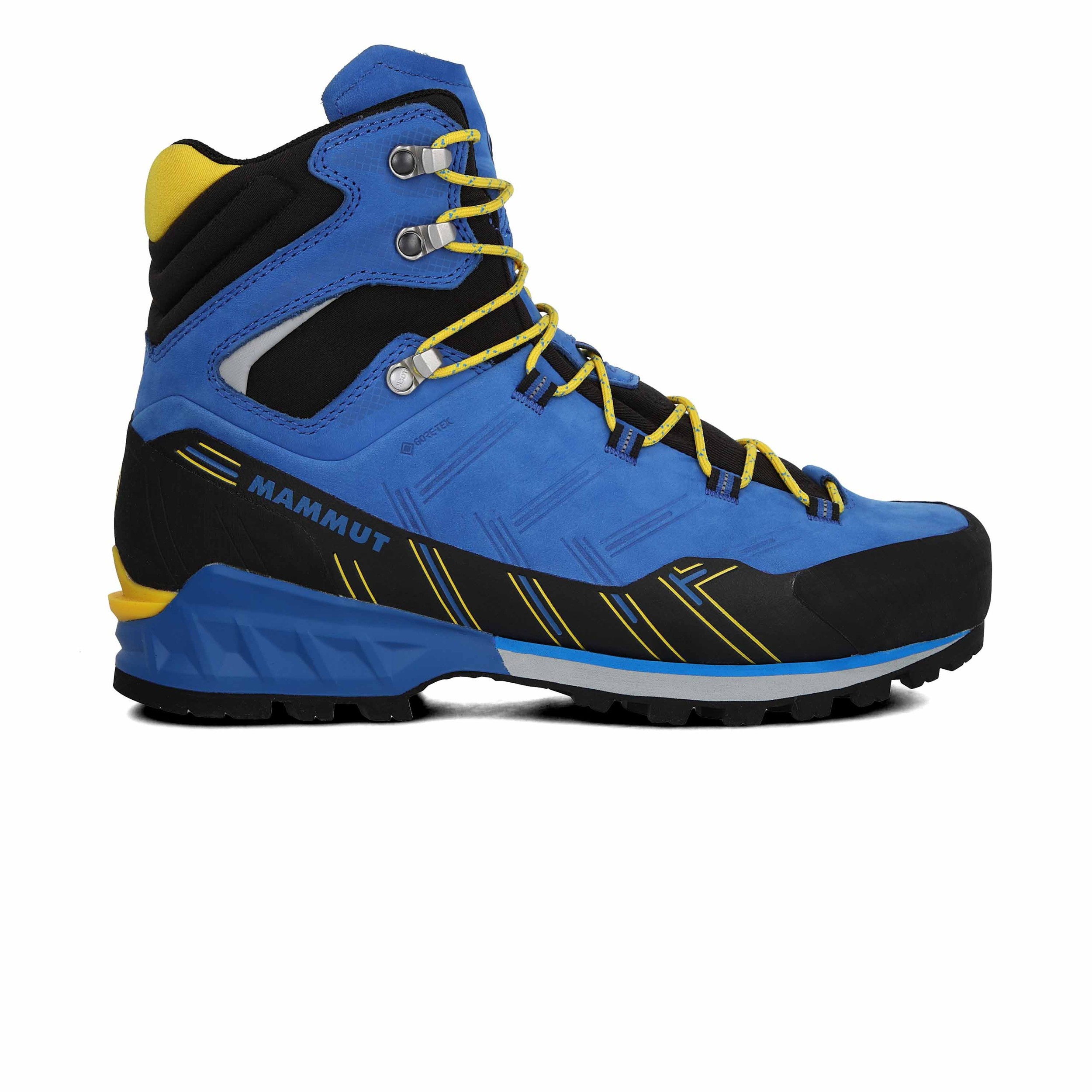 Mammut Mens Kento Guide High GORETEX Walking Boots Blue Sports
