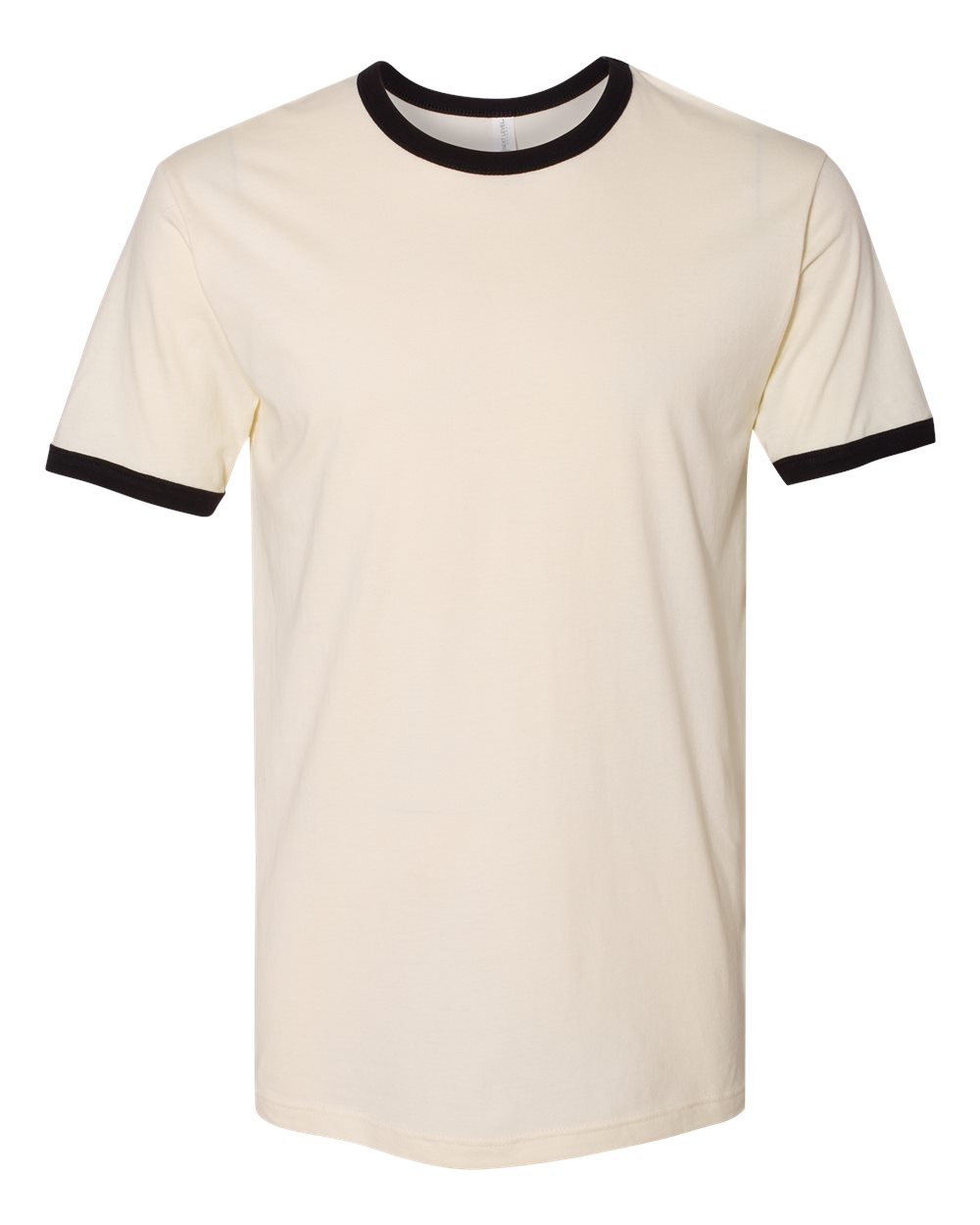 Next Level Unisex Fine Jersey Ringer Tee Shirt 3604 Blank Plain Solid