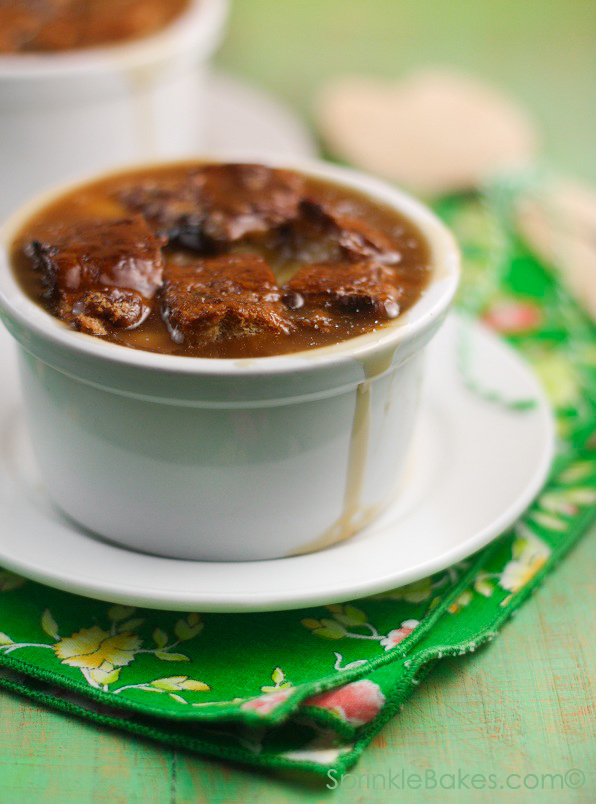 Panera Bread and Salted Caramel Bread Puddings Sprinkle