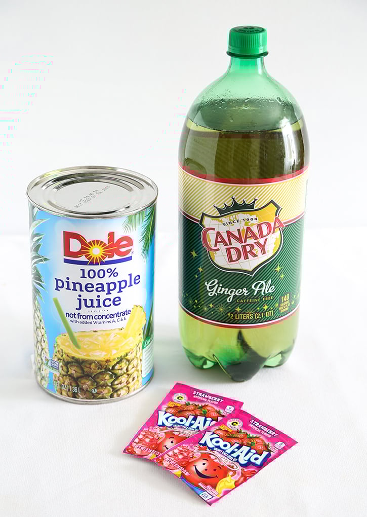 Red Party Punch Sprinkle Bakes