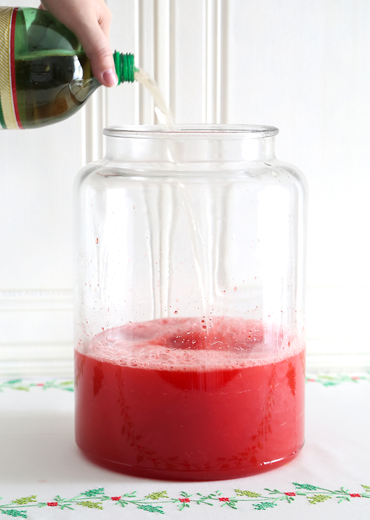 Red Party Punch Sprinkle Bakes