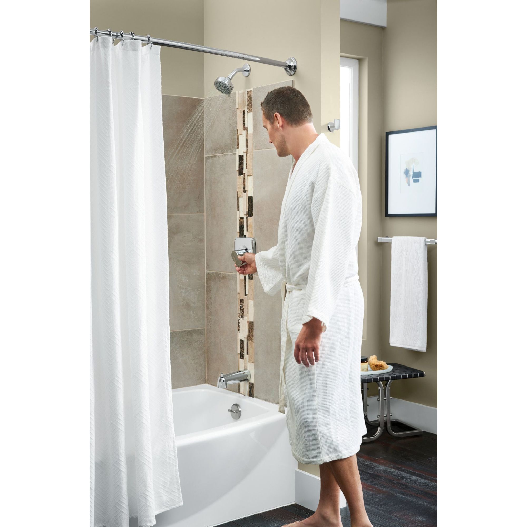 Rounded Shower Rods Com