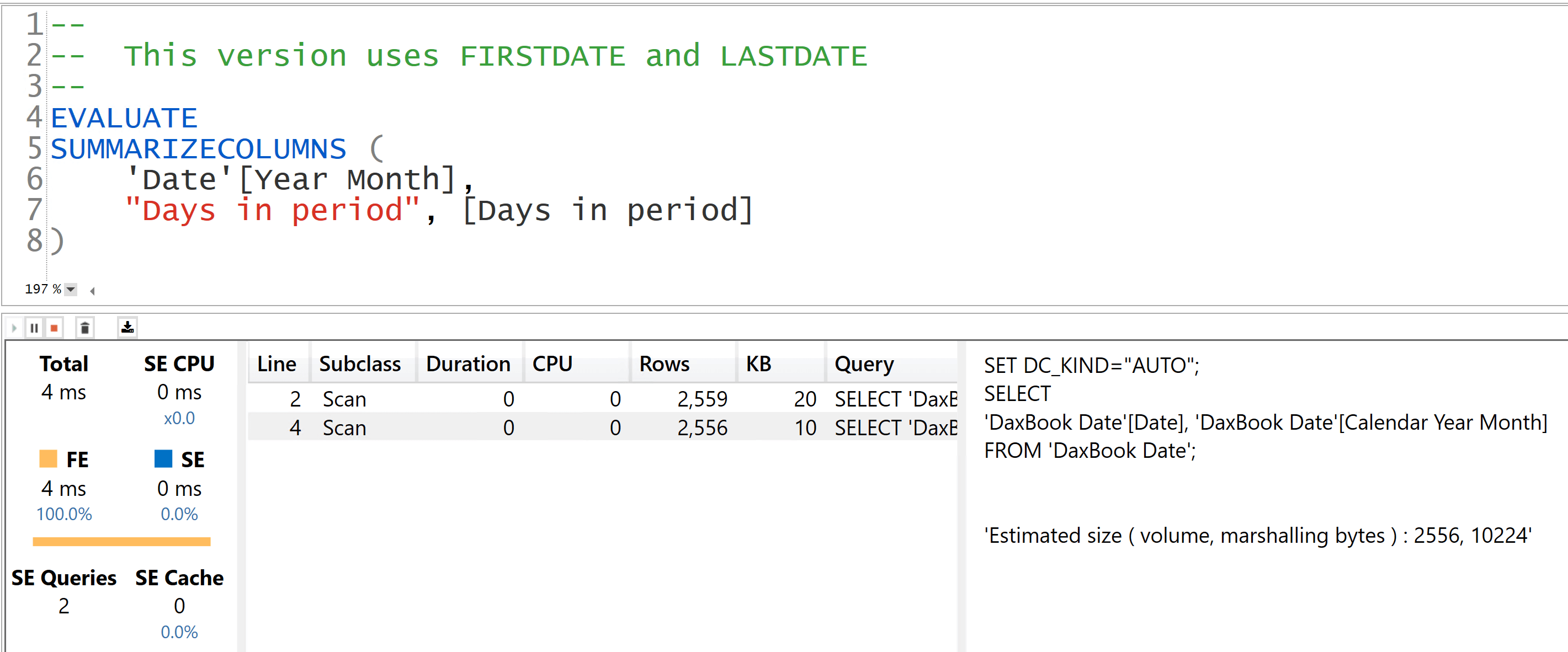Understanding the difference between LASTDATE and MAX in DAX SQLBI