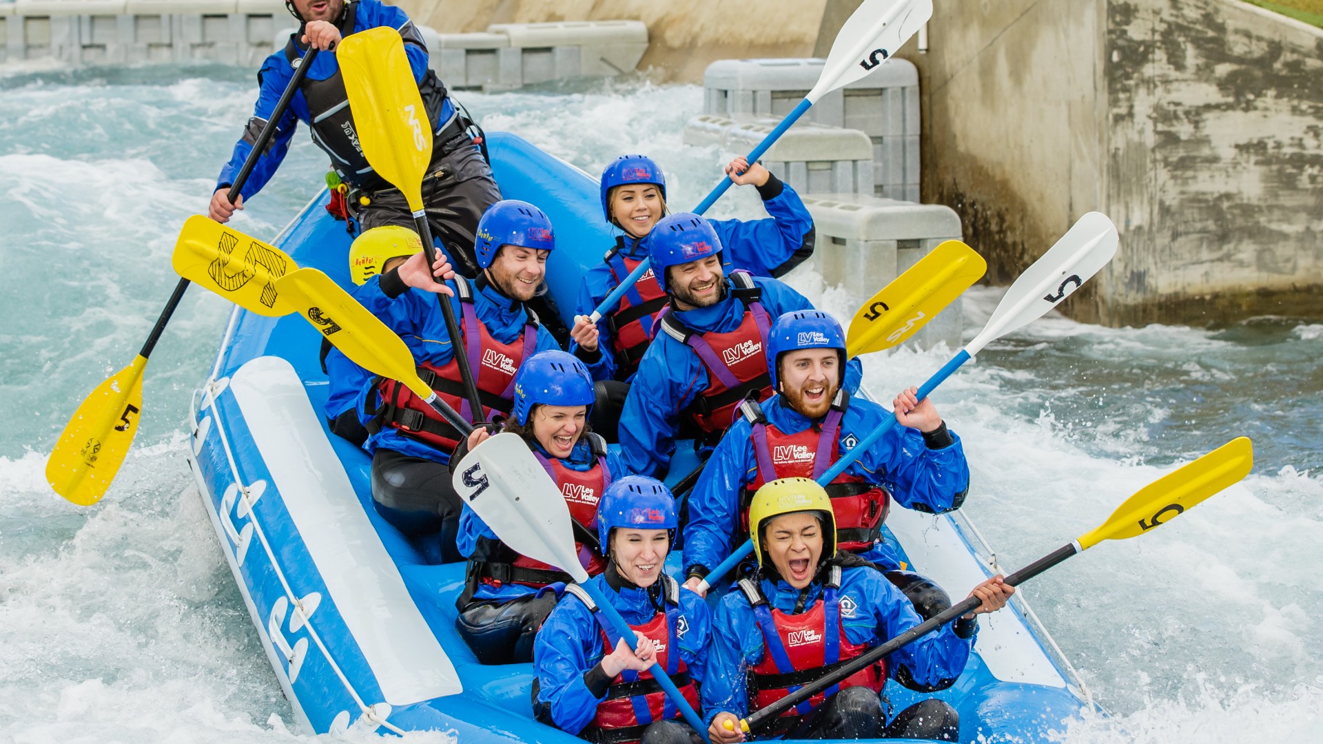 Lee Valley offers white water rafting fit for Olympians Square Mile