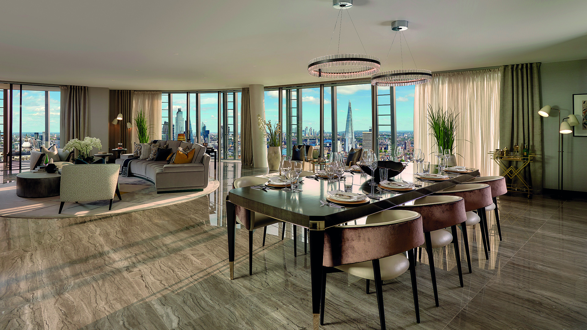 Inside One Blackfriars The Arts Collection penthouses Square Mile
