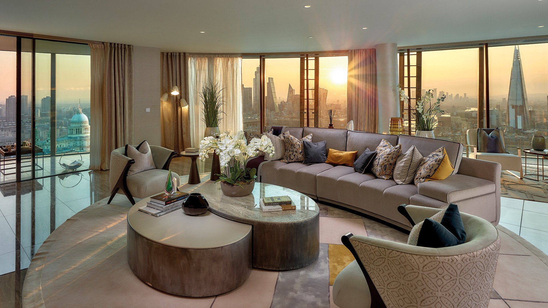 Inside One Blackfriars The Arts Collection penthouses Square Mile