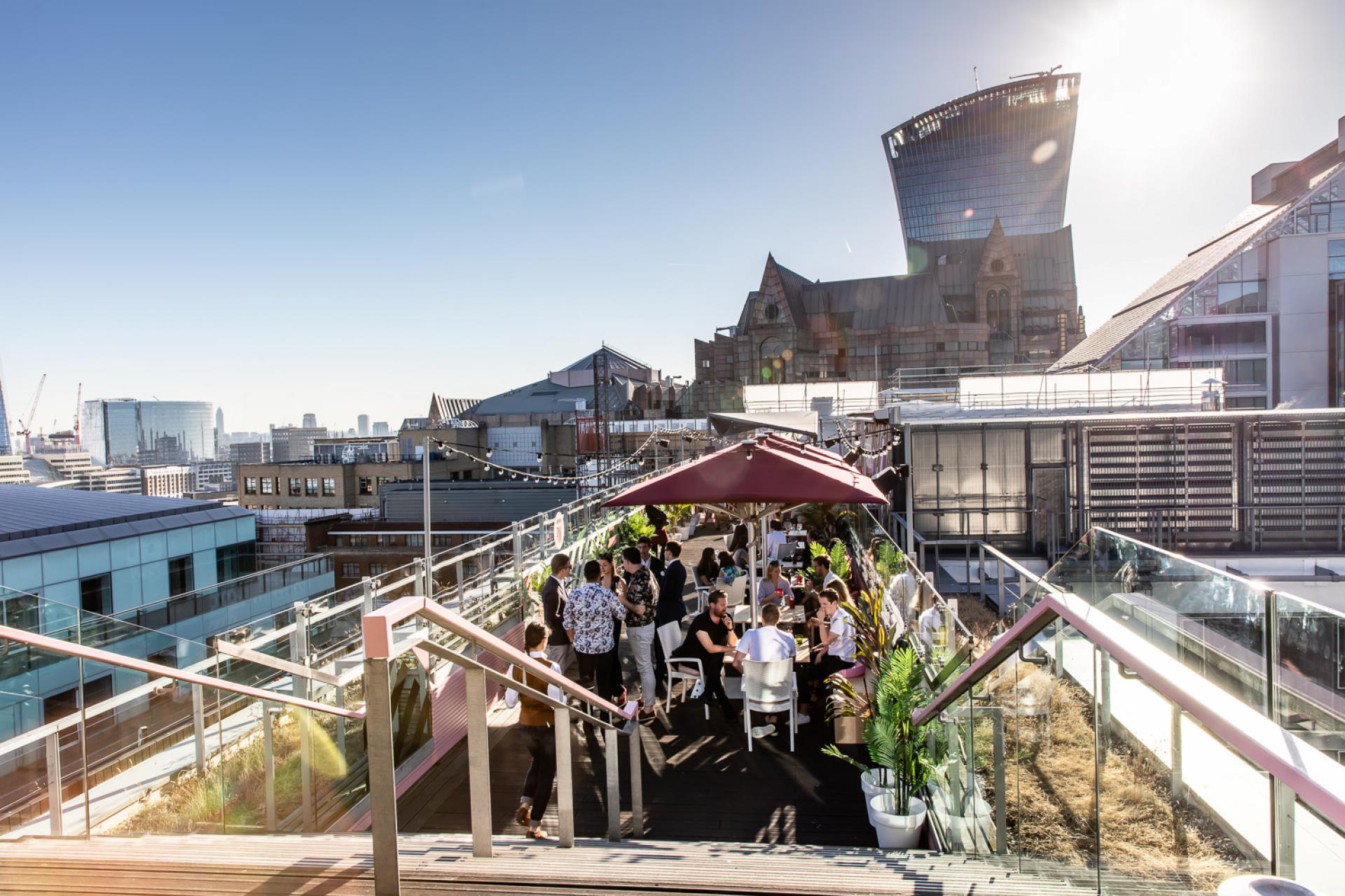 12 Best Rooftop Bars in London Square Mile