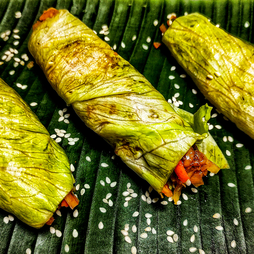 How To Make Lettuce Spring Rolls Recipe