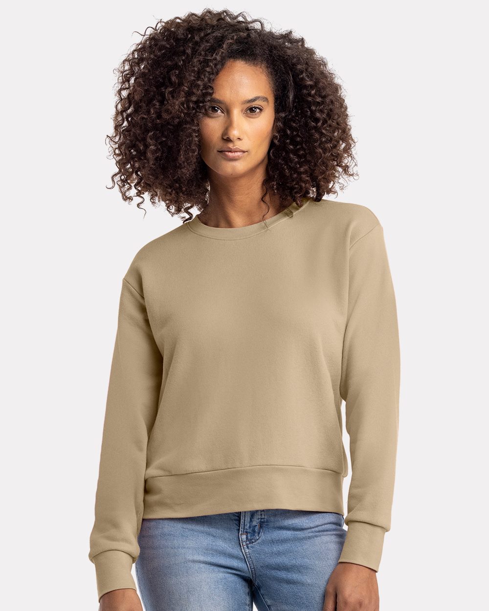 Next Level 9084 - Women's Laguna Sueded Sweatshirt