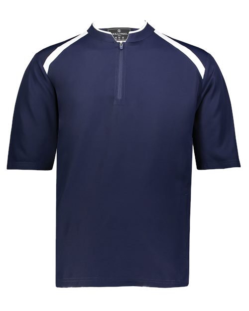 Holloway 229681 Youth Clubhouse Short Sleeve QuarterZip Pullover