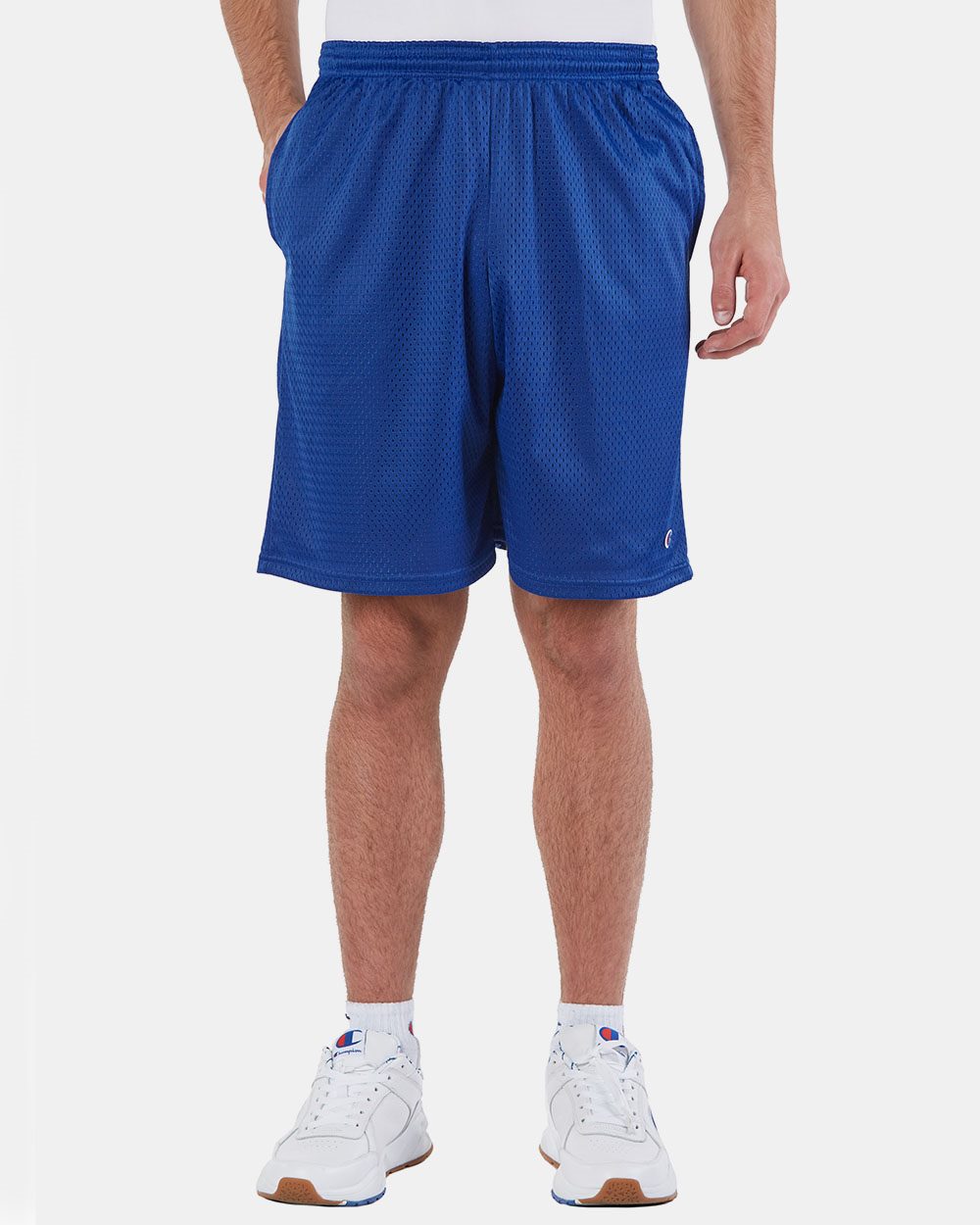 Champion S162 Polyester Mesh 9" Shorts with Pockets