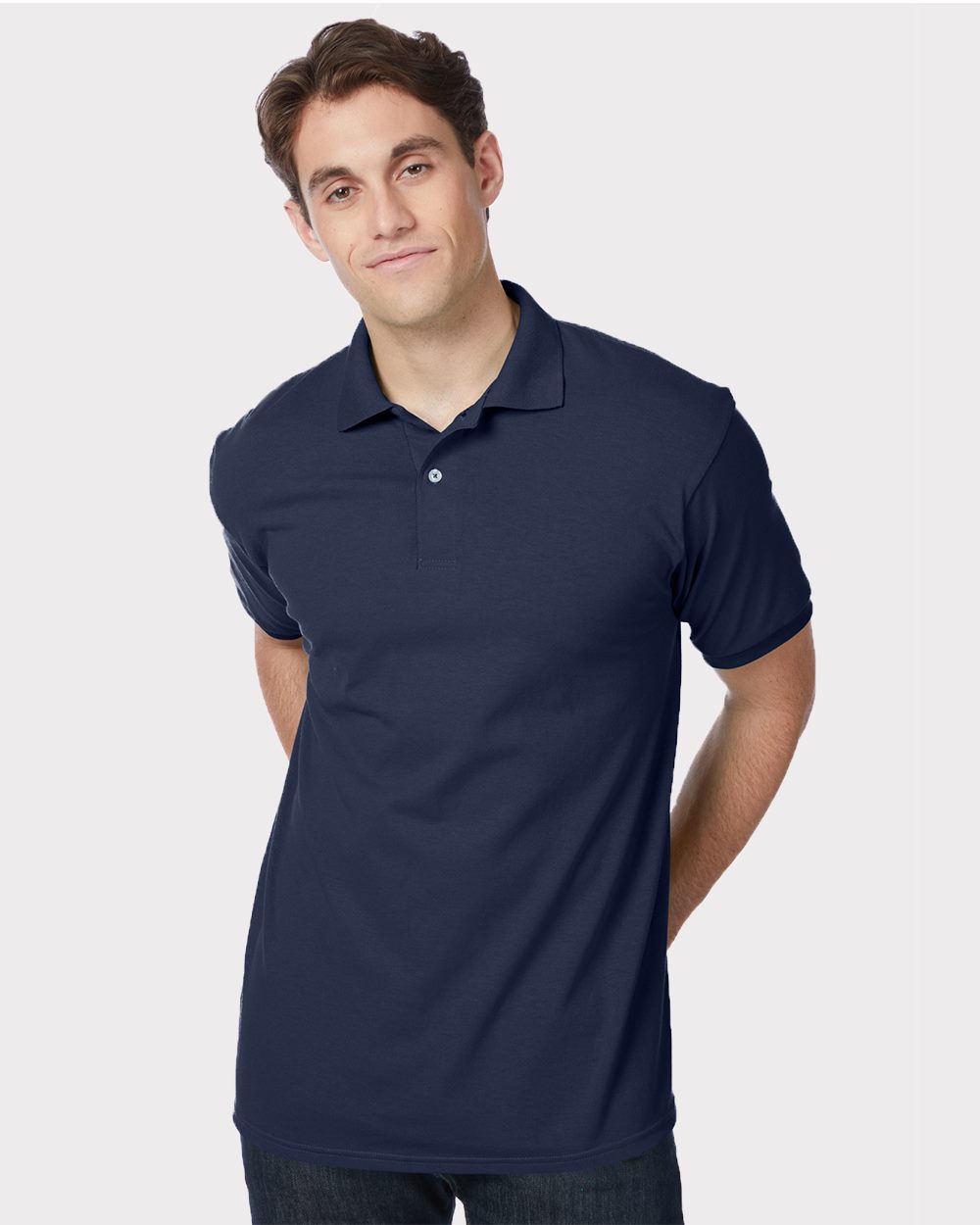 Hanes 054X Ecosmart® Jersey Polo