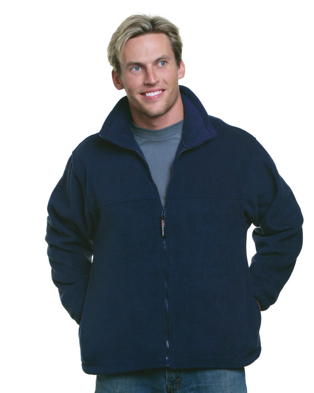 Bayside 1130 USAMade FullZip Fleece Jacket