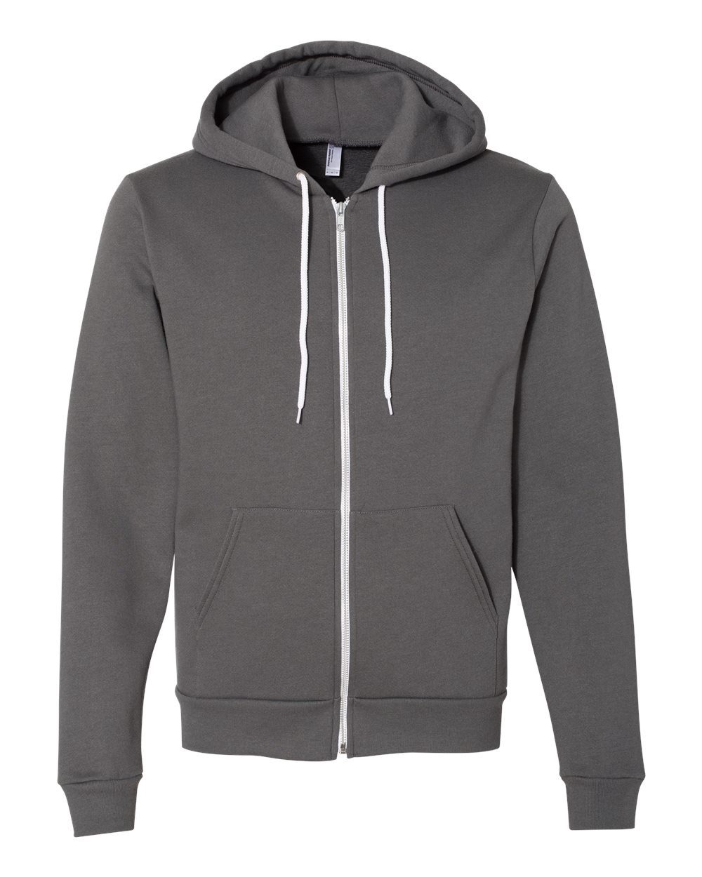 American Apparel F497US USAMade Flex Fleece FullZip Hoodie