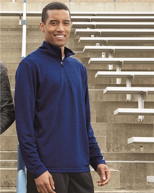 Russell Athletic QZ7EAM Striated QuarterZip Pullover