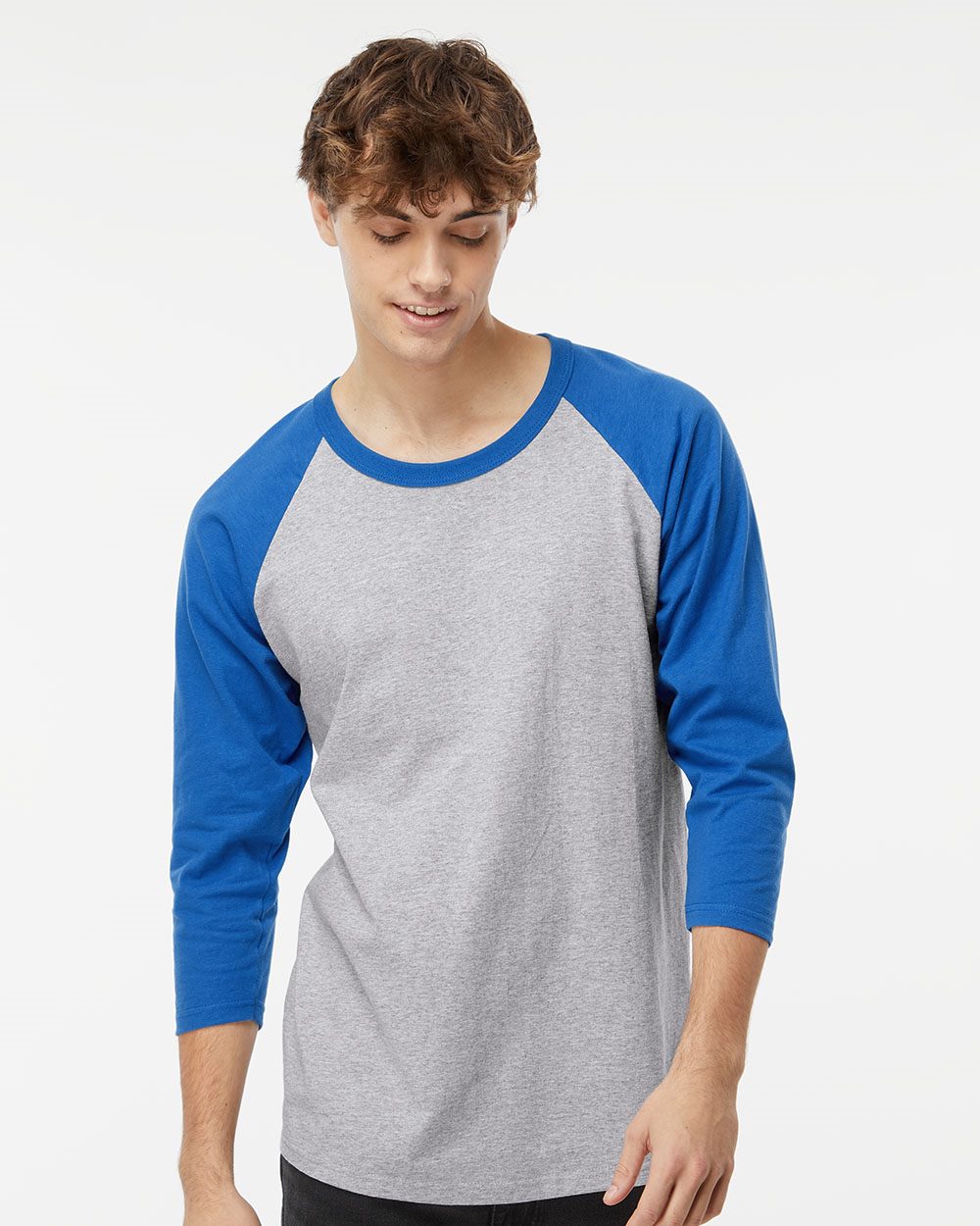 M&O 5540 Raglan ThreeQuarter Sleeve Baseball TShirt
