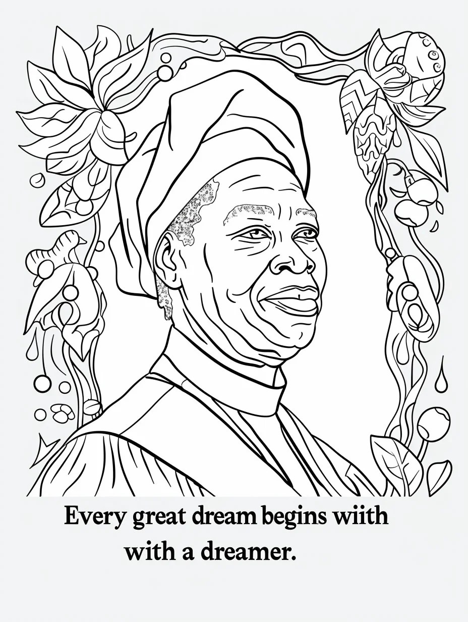 Harriet Tubman Coloring Pages Printable [2025]