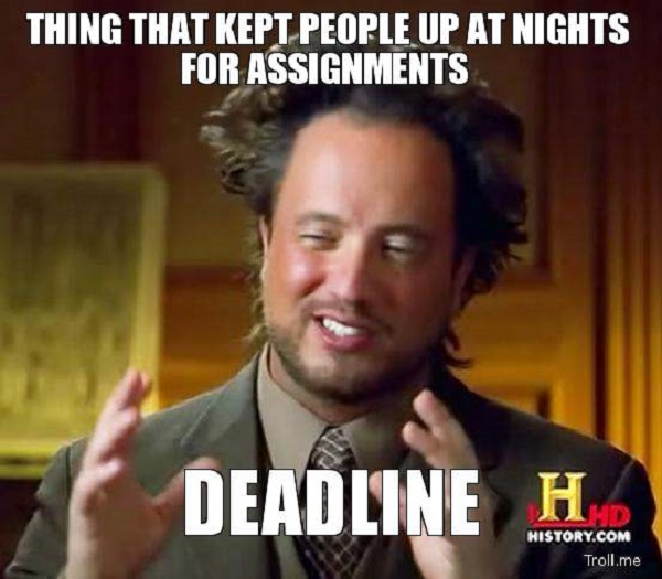 Every Procrastinator Will Totally Relate To These Funny Deadline Memes