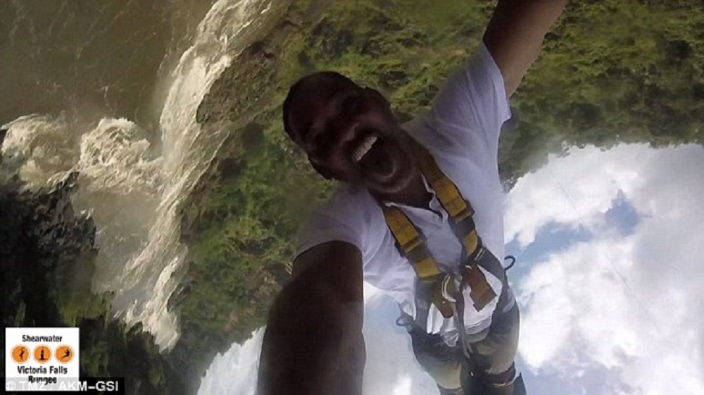 Will Smith Bungee Jumps Off The Victoria Falls In Epic Video