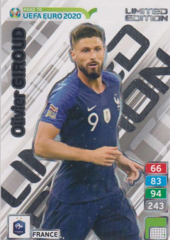 Adrenalyn XL Road to UEFA EURO 2020 – Olivier Giroud ...