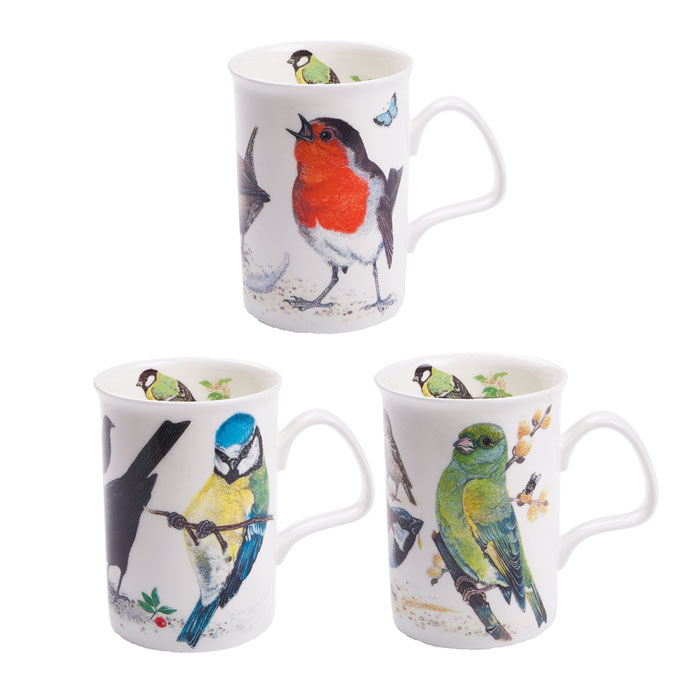 Roy Kirkham Garden Birds Mugg