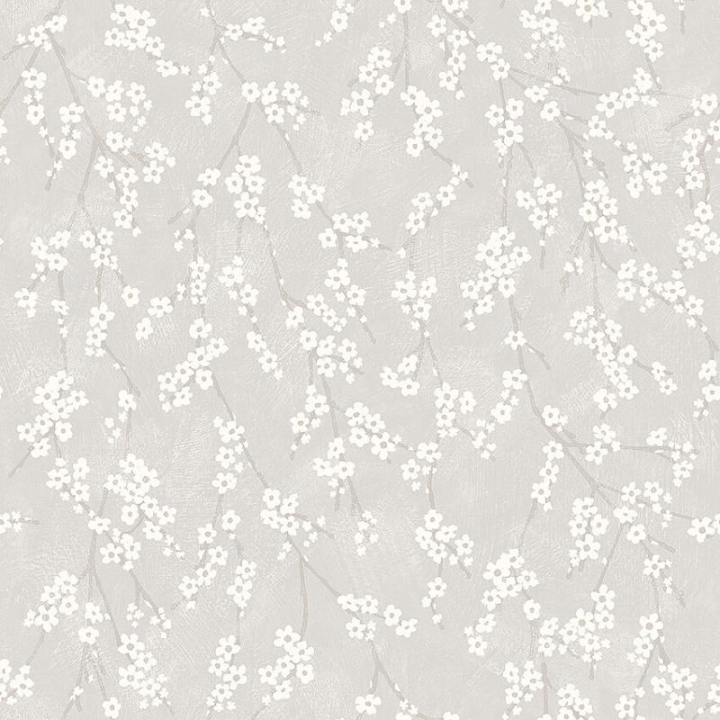 Småblommig Tapet Tapet Alice, småblommig ljusblå Tapeterpanatet.se