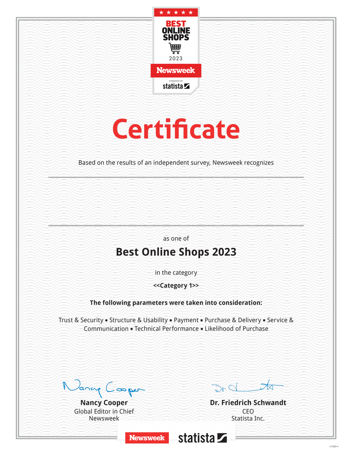 Newsweek Best Online Shops 2023 Statista