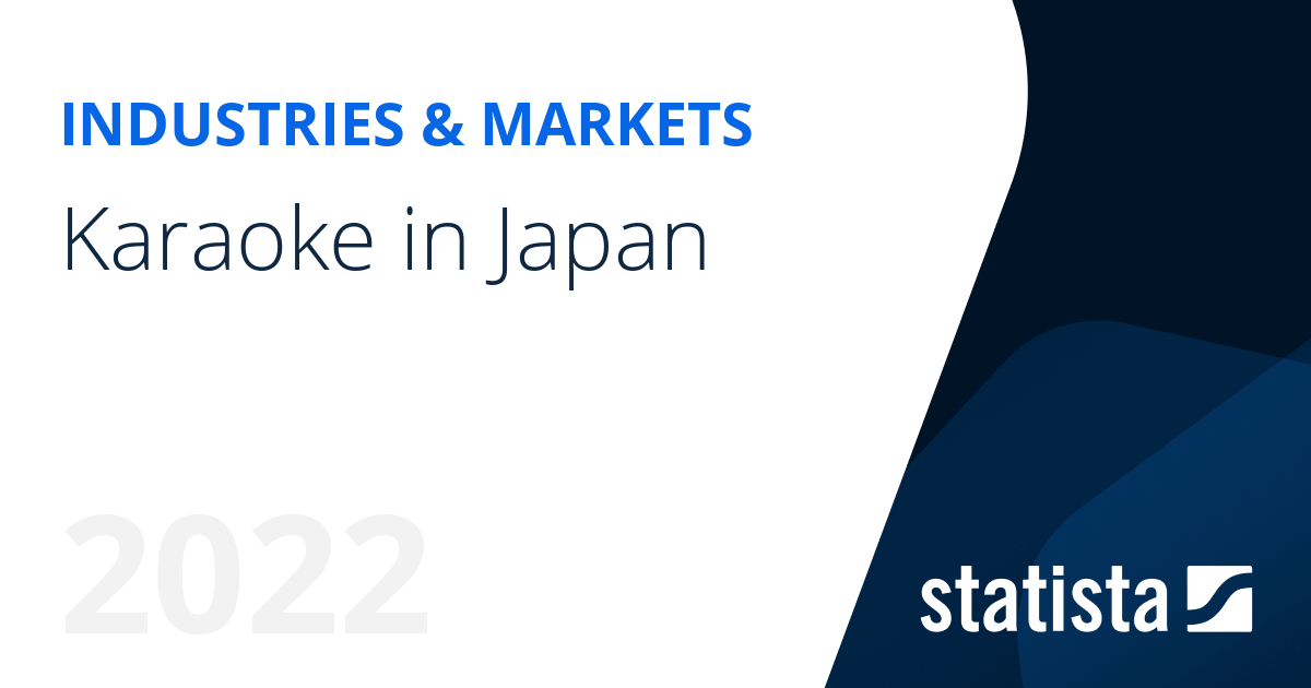 Karaoke in Japan Statista
