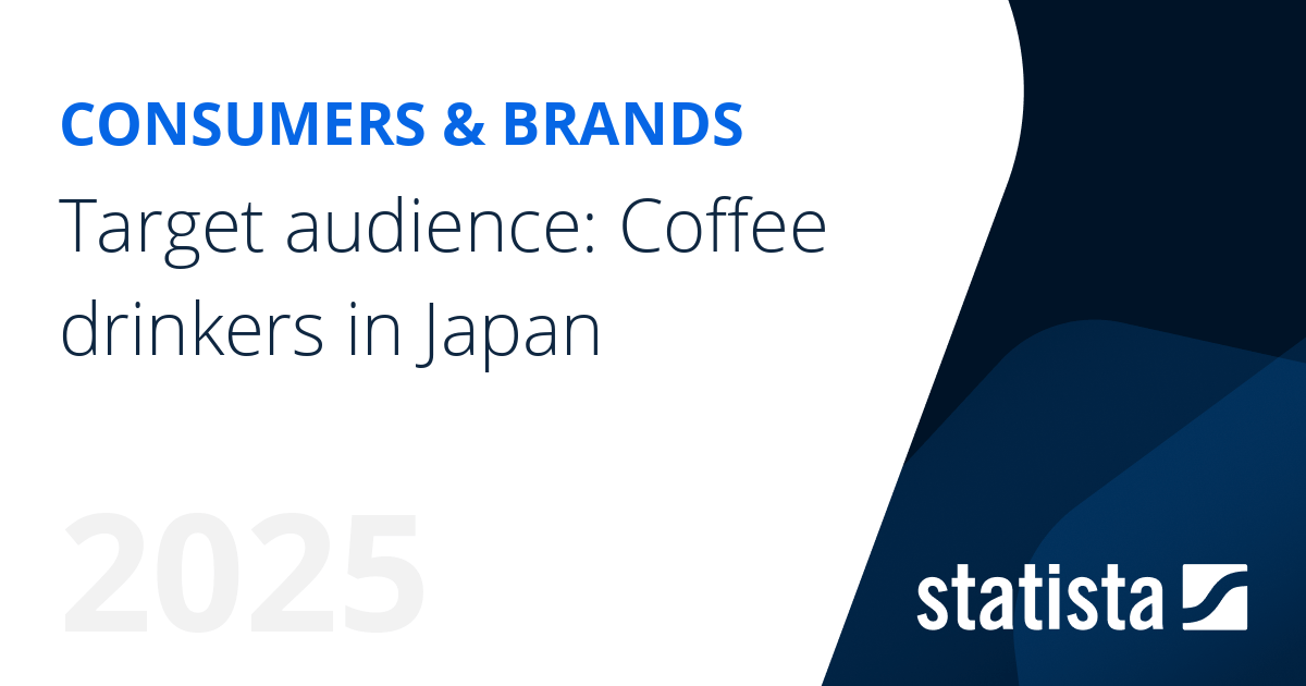 Target audience Coffee drinkers in Japan Statista