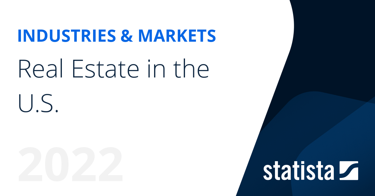 Real Estate in the U.S. 2022 Industry Insights & Data Analysis Statista