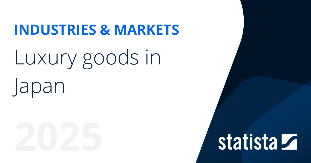 Luxury goods in Japan Statista