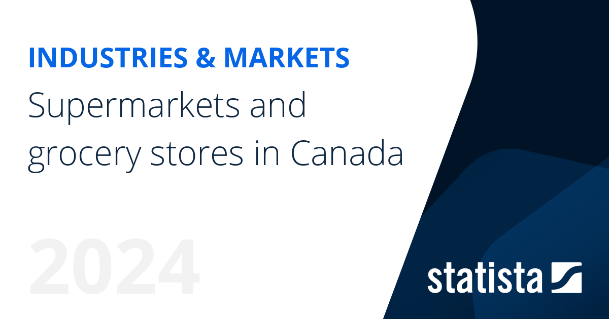 Supermarkets and grocery stores in Canada Statista